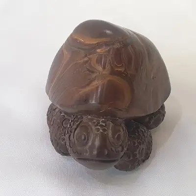 Wealth and Longevity Fortune Turtle Sculpture - Feng Shui Home Decor