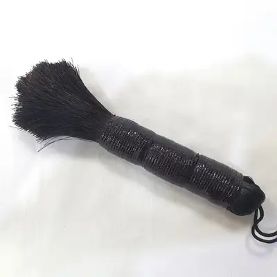 Horsehair Tea Board Brush Organizer Brush Handcrafted by Artisan