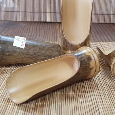 Premium Taiwan Black Bamboo Tea Scoop 1pc/Limited Edition