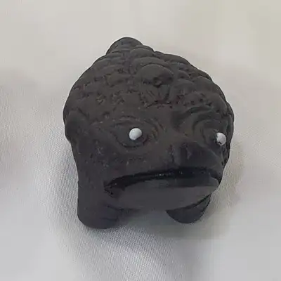 Three-Legged Toad Pu-erh Tea Ceremony Set - Decorative Tea Companion Toad Figure