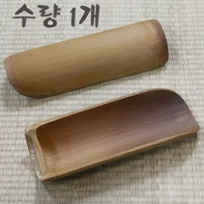 King Bamboo Half-Moon Tea Scoop 1pc/Tea Measure/Tea Spoon/Dahae