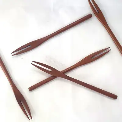 Wooden Fork 15cm 1pc Dasik Fork for Cafe Dessert