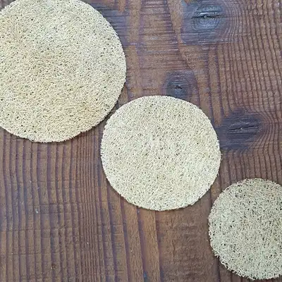 Natural Coconut Fiber Teapot Coaster - Small, Medium, Large Options