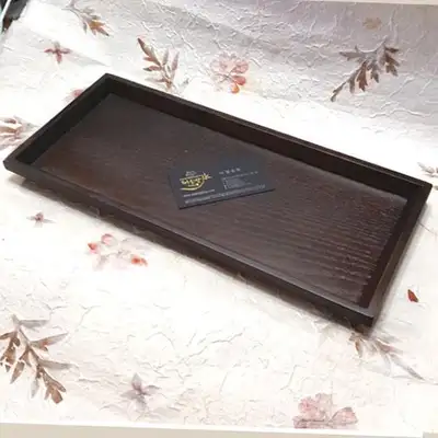 直 ダバン(쟁반)3619/木製 トレイ カフェ用品