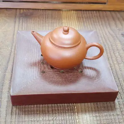 Taiwan Whole-Wood Ho Sheng Square Teapot Stand Tea Tray Tea Mat Teapot Base Coaster