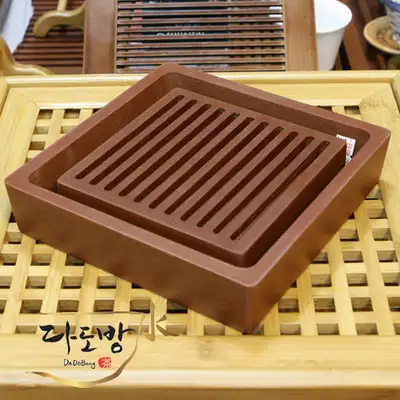 Solid Wood Tea Tray 1616 / Multi-Purpose Tea Stand