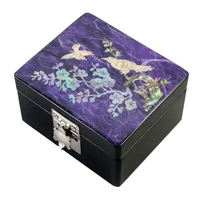 Jewelry Box - Plum Blossom (Hanji-Bo)