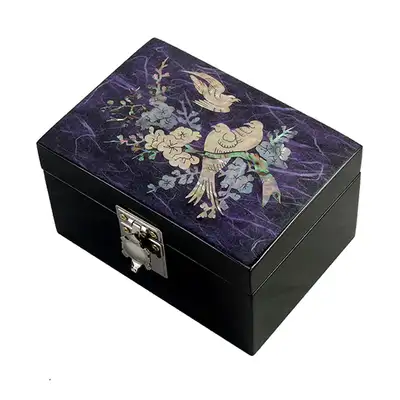 Jik Jewelry Box (Medium) - Plum Blossom (Mother of Pearl)