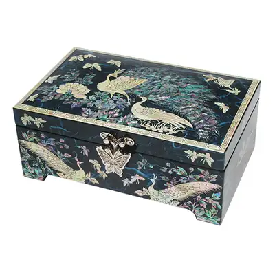 Size 6-1 Jewelry Box - Peacock Blue