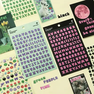 Pupper Alphabet Sticker Pack