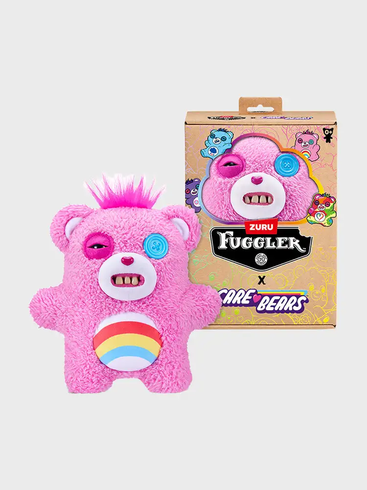 Fuggler Care Bears Plush Toy (Cheer Bear) — 1