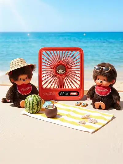 Monchichi Desktop Fan