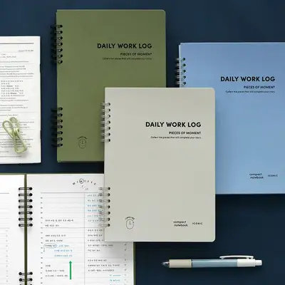 Daily A5 Work Log