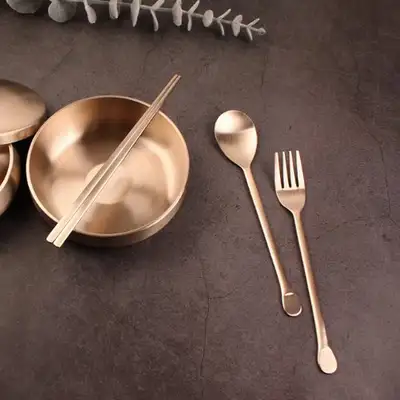 Myungseong Yugi Round Children's Fork