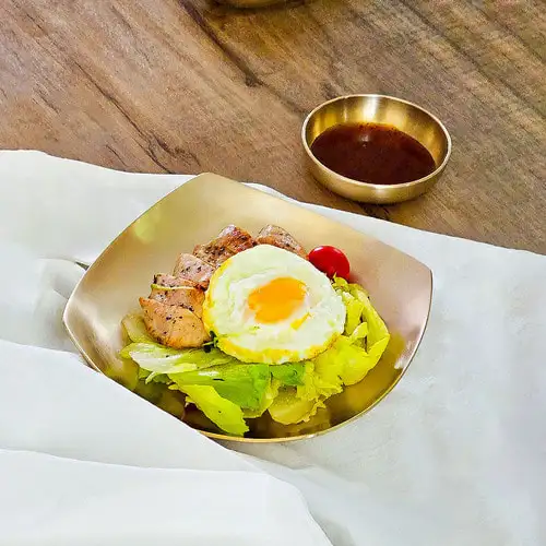 Myungsung Bangja Square Dish No. 4 (Extra Large) 17.5cm — 2