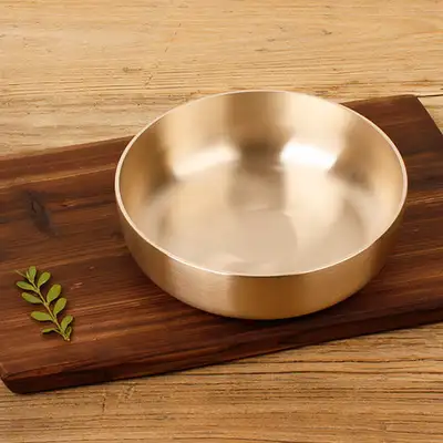 [Myeongseong Yugi] Steamed Side Dish Brass Vessel No. 2