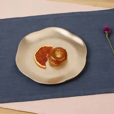 [Myeongseong Yugi] Flower Plate (Medium)