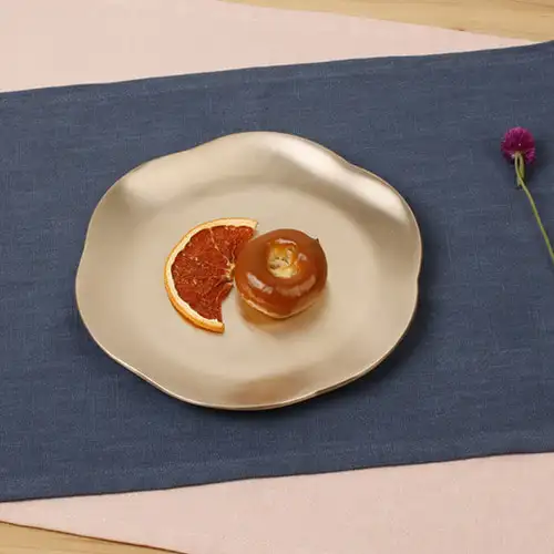 [Myeongseong Yugi] Flower Plate (Medium)