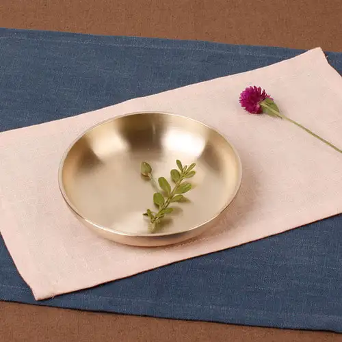 [Myeongseong Yugi] Changi No. 3 (Medium Changi/Diameter 12cm) Yugi Changi Yugi Plate Yugi Bowl