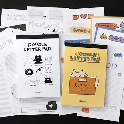 Doodle Letter Pad