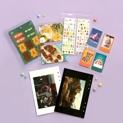Record On 6-Ring Binder A5 Album Inner Pages