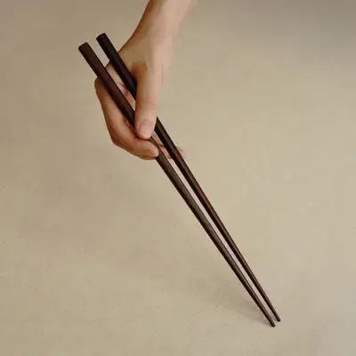 NEW 国産漆塗り木製天ぷら箸
