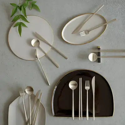 Bangja Yugi Moon Cutlery 4-Person Full Set 20P
