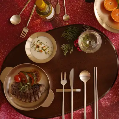 Bangja Yugi Moon Cutlery 1-Person Full Set