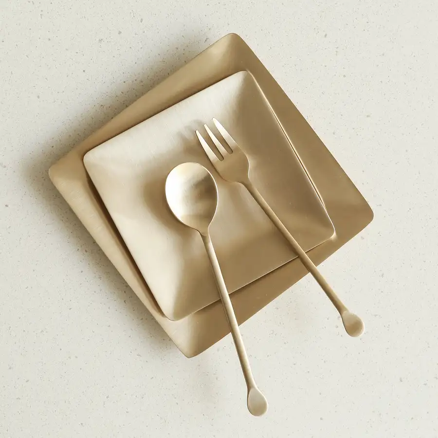 Bangjja Yugi Children's Round Spoon and Fork Set (2P) — 1