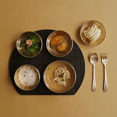 Bangjja Yugi Our Baby Bapsang Dinnerware Set 7-Piece
