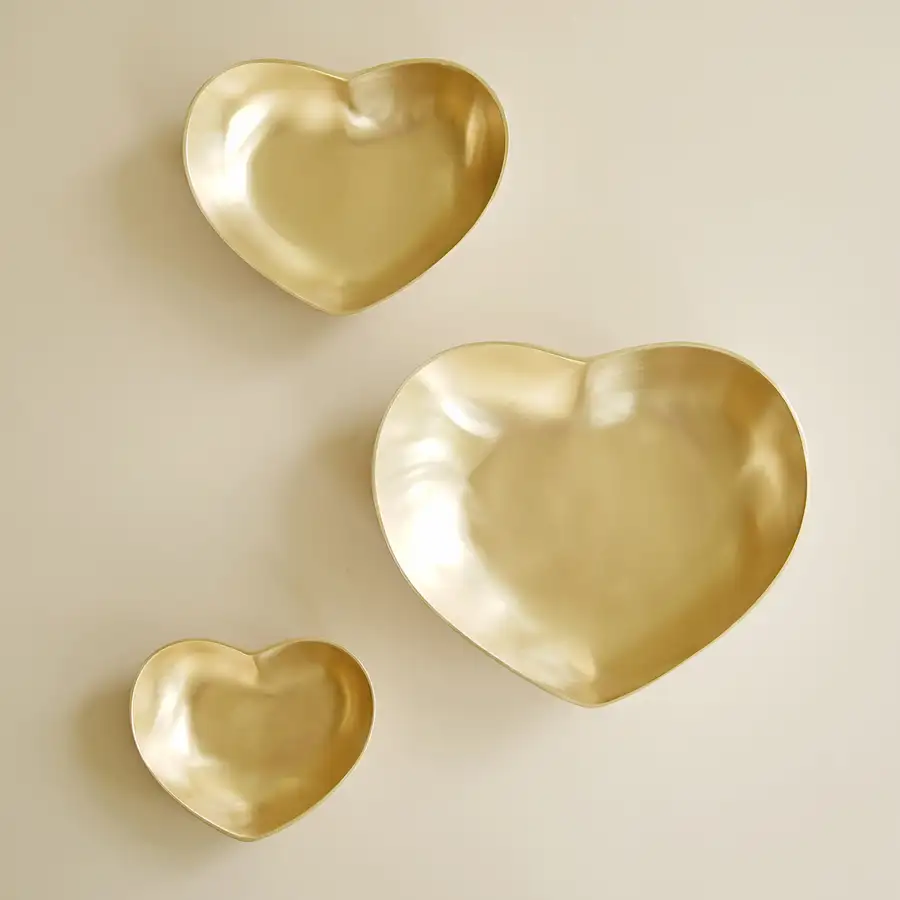 Bangja Yugi Heart Bowl Small, Medium, Large Set (3 Pieces) — 1