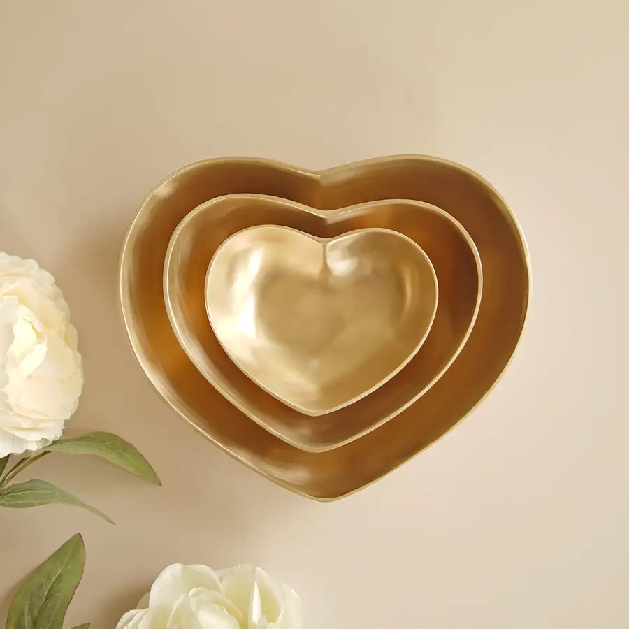 Bangja Yugi Heart Bowl Small, Medium, Large Set (3 Pieces) — 3