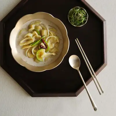 Bangjja Yugi Yeonriji Spoon and Chopstick Set for One