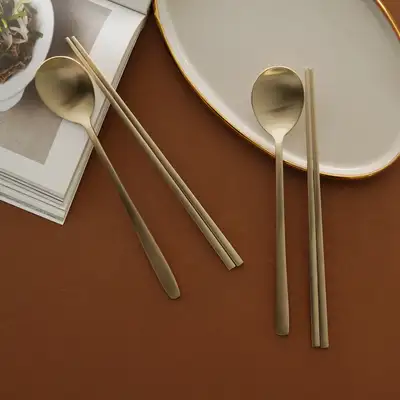 Bangjja Yugi Brass Utensil Set for 2