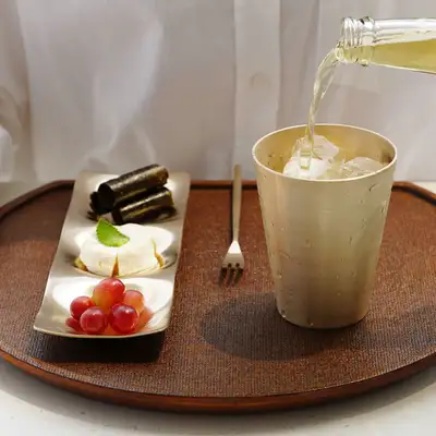 方짜유기 유기杯 ビールカップ