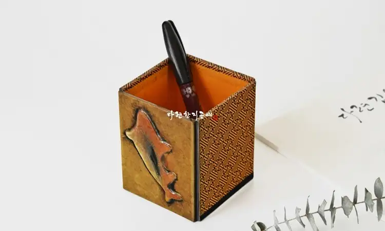 Petroglyph Pencil Holder
