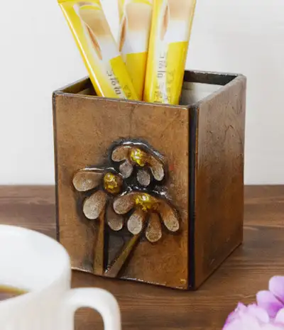 Coreopsis Pencil Holder