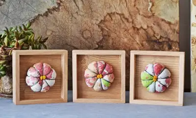 Jumchi Hanji Pumpkin Mini Frame