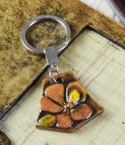 Mugunghwa Keyring (Pink)