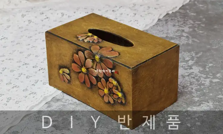 Wildflower Tissue Cover Rectangular DIY Hanji Craft Set