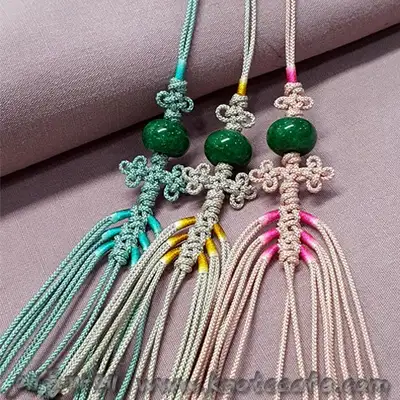 Hanbok Norigae Dragonfly Three-Piece Set