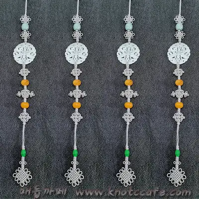 Hanbok Norigae Jade Pendant Ornament