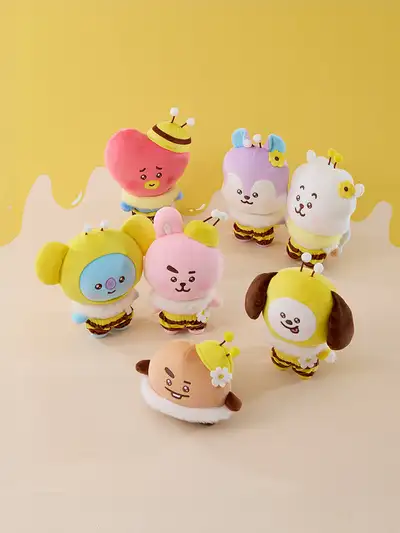 BT21 蜜蜂中号毛绒玩具