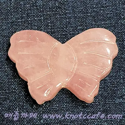 Hanbok Accessory Pink Crystal Butterfly