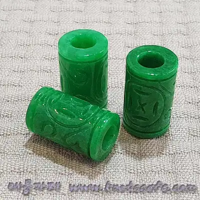 Hanbok Accessory Jade Raw Stone (Bamboo Jade)