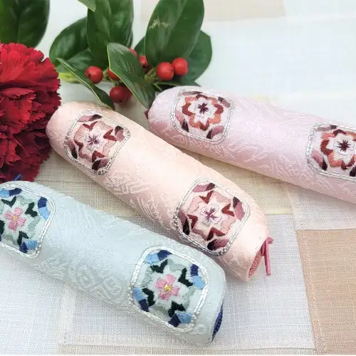 刺繡福氣印章包
