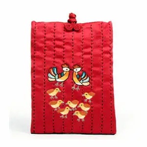Embroidered Phone Case / Camera Case / Passport Case