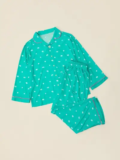 ZO&FRIENDS ZOA LUCKY SHOP ミント パジャマセット