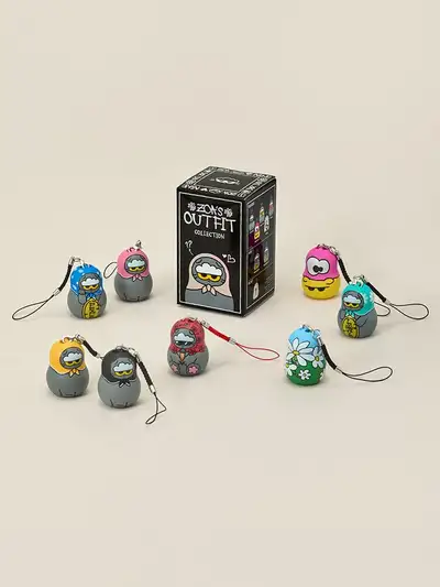 ZO&FRIENDS LUCKY SHOP ランダムフィギュアキーリング