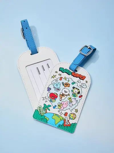 BT21 WORLD VOYAGE ラゲッジタグ
